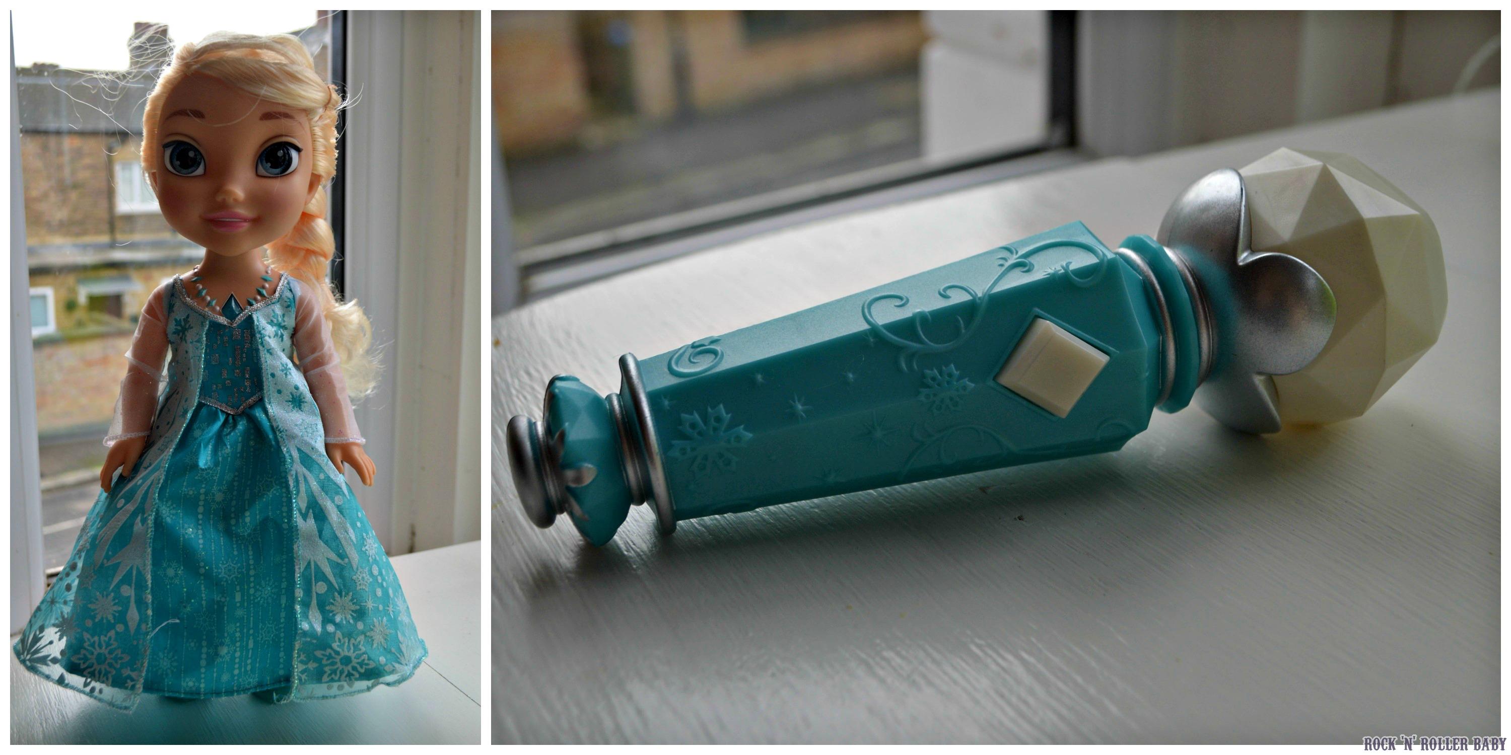 singing elsa doll with microphone