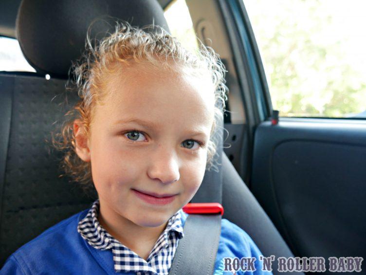 But there is a clip which keeps it in a safe position for the child!