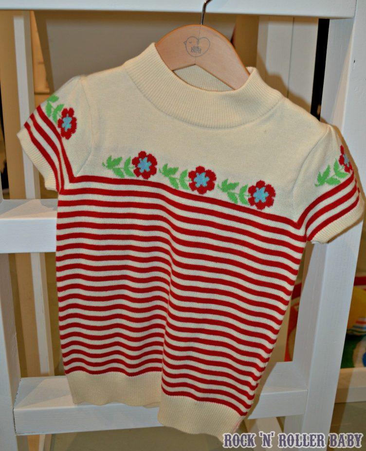 Oh this jumper... I can't tell you how much I love this. My Grandma had a jumper almost identical and it's one I saved, something I keep of hers. I put it on sometimes and one day I will wear it out. I must get this for Florence because...