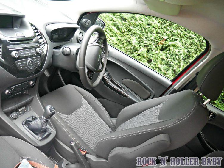 The space in the front is very generous but while that's the case it absolutely doesn't steal anything from the back either!