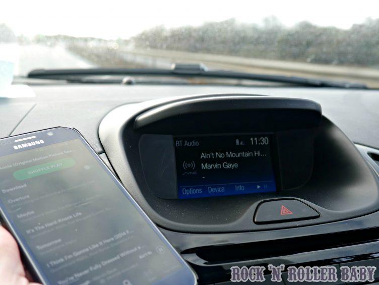 I LOVED listening to Spotify! No more stopping (in a safe place) to rummage in the glove compartment for the right CD!