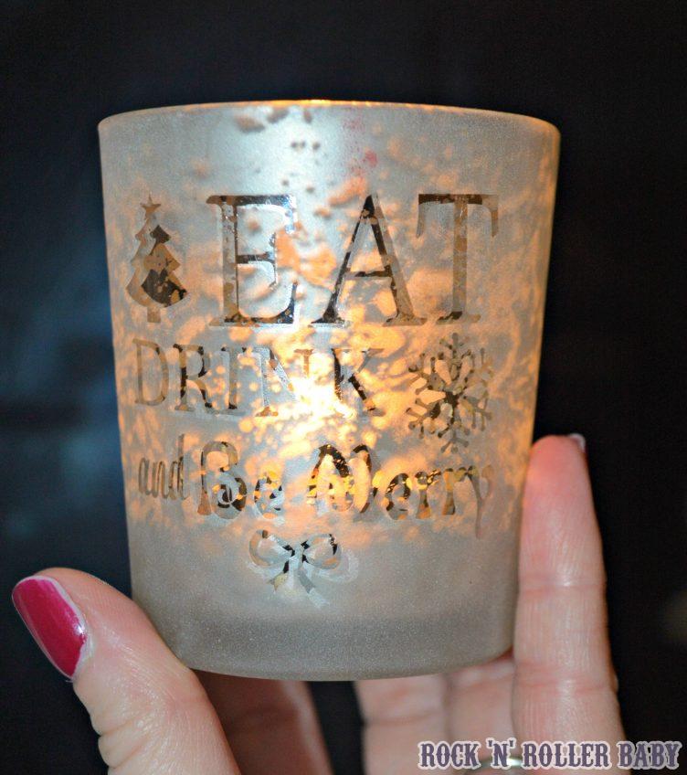 Love these silver tea light holders - two pack for £1, can't beat that!