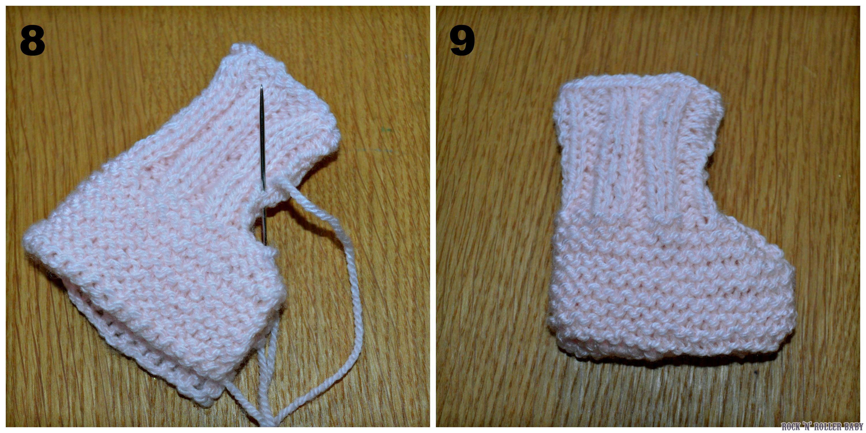 knit top booties